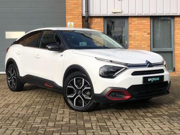 SPOTICAR Citroën C4 E-c4 50kwh Shine Plus Auto 5dr (7.4kw Charger) Used Car - Hatchback Electric White - Fareham - 1200552164_1