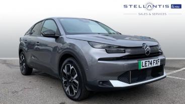 SPOTICAR Citroën C4 E-c4 Extended Range 54kwh Max Auto 5dr (7.4kw Charger) Used Car - Hatchback Electric Grey - Walton On Thames - 1200552489_1