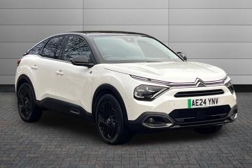 SPOTICAR Citroën C4 E-c4 50kwh E-series Auto 5dr (7.4kw Charger) Used Car - Hatchback Electric White - Peterborough - 1200557190_1