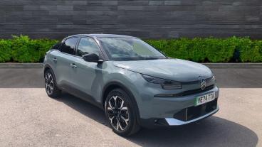 SPOTICAR Citroën C4 E-c4 Extended Range 54kwh Max Auto 5dr (7.4kw Charger) Used Car - Hatchback Electric Green - Telford - 1200558687_1