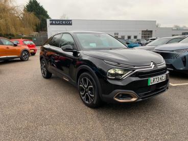 SPOTICAR Citroën C4 E-c4 50kwh C-series Edition Auto 5dr (7.4kw Charger) Used Car - Hatchback Electric Black - Rugby - 1200562479_1