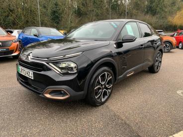 SPOTICAR Citroën C4 E-c4 50kwh C-series Edition Auto 5dr (7.4kw Charger) Used Car - Hatchback Electric Black - Rugby - 1200562479_3