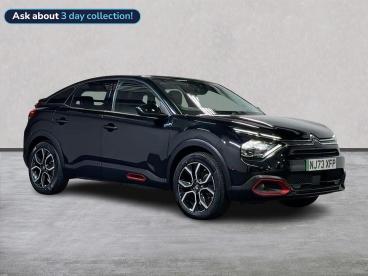 SPOTICAR Citroën C4 E-c4 50kwh Shine Plus Auto 5dr (7.4kw Charger) Used Car - Hatchback Electric Black - Belfast - 1200563873_1