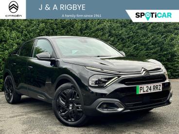 SPOTICAR Citroën C4 E-c4 50kwh E-series Auto 5dr (7.4kw Charger) Used Car - Hatchback Electric Black - Chorley - 1200564926_1