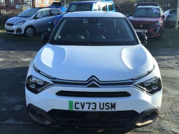 SPOTICAR Citroën C4 E-c4 50kwh C-series Edition Auto 5dr (7.4kw Charger) Used Car - Hatchback Electric White - Swansea - 1200568247_2