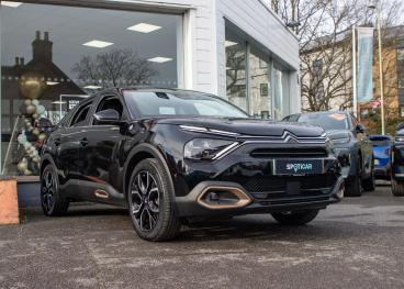 SPOTICAR Citroën C4 E-c4 50kwh C-series Edition Auto 5dr (7.4kw Charger) Used Car - Hatchback Electric Black - Aldershot - 1200570102_1