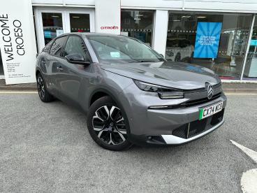 SPOTICAR Citroën C4 E-c4 Extended Range 54kwh Max Auto 5dr (7.4kw Charger) Used Car - Hatchback Electric Grey - Llangefni - 1200572190_1