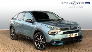 SPOTICAR Citroën C4 E-c4 50kwh Shine Plus Auto 5dr (7.4kw Charger) Used Car - Hatchback Electric Blue - London - 1200572937_1