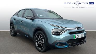 SPOTICAR Citroën C4 E-c4 50kwh Sense Auto 5dr (7.4kw Charger) Used Car - Hatchback Electric Blue - Wimbledon - 1200575464_1