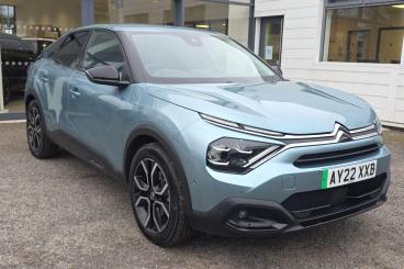 SPOTICAR Citroën C4 E-c4 50kwh Shine Plus Auto 5dr (7.4kw Charger) Used Car - Hatchback Electric Blue - Torquay - 1200576545_1