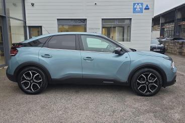 SPOTICAR Citroën C4 E-c4 50kwh Shine Plus Auto 5dr (7.4kw Charger) Used Car - Hatchback Electric Blue - Torquay - 1200576545_2