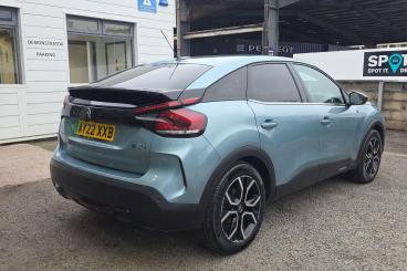 SPOTICAR Citroën C4 E-c4 50kwh Shine Plus Auto 5dr (7.4kw Charger) Used Car - Hatchback Electric Blue - Torquay - 1200576545_3