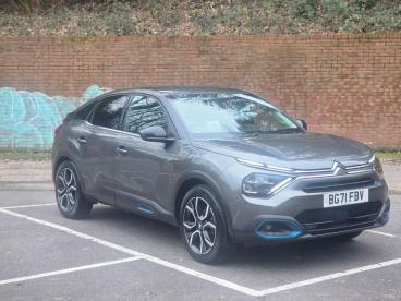 SPOTICAR Citroën C4 E-c4 50kwh Shine Plus Auto 5dr (7.4kw Charger) Used Car - Hatchback Electric Grey - Uckfield - 1200577409_1