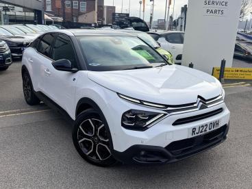 SPOTICAR Citroën C4 E-c4 50kwh Shine Plus Auto 5dr (7.4kw Charger) Used Car - Hatchback Electric White - Wakefield - 1200581707_1