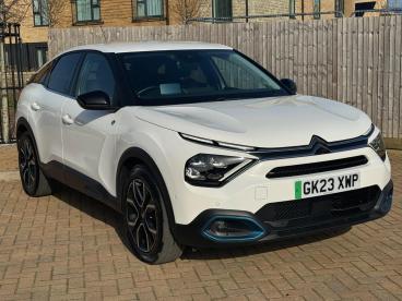 SPOTICAR Citroën C4 E-c4 50kwh Shine Plus Auto 5dr (7.4kw Charger) Used Car - Hatchback Electric White - Maidstone - 1200584839_1