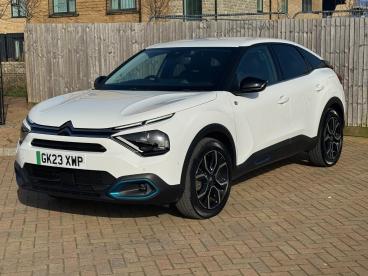 SPOTICAR Citroën C4 E-c4 50kwh Shine Plus Auto 5dr (7.4kw Charger) Used Car - Hatchback Electric White - Maidstone - 1200584839_2
