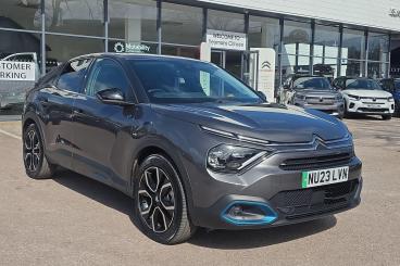 SPOTICAR Citroën C4 E-c4 50kwh Shine Plus Auto 5dr (7.4kw Charger) Used Car - Hatchback Electric Grey - Torquay - 1200591303_1