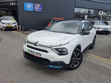 SPOTICAR Citroën C4 E-c4 50kwh Shine Plus Auto 5dr (7.4kw Charger) Used Car - Hatchback Electric White - Wakefield - 1200591925_2