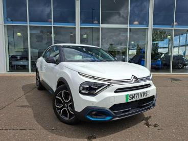 SPOTICAR Citroën C4 E-c4 50kwh Shine Auto 5dr Used Car - Hatchback Electric White - Boston - 1200603752_1