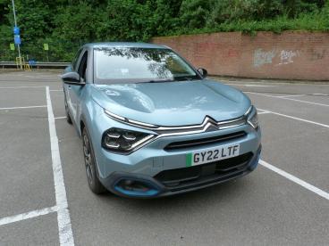 SPOTICAR Citroën C4 E-c4 50kwh Shine Plus Auto 5dr (7.4kw Charger) Used Car - Hatchback Electric Blue - Uckfield - 1200608297_2