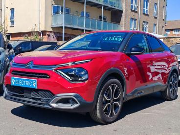 SPOTICAR Citroën C4 E-c4 50kwh Shine Plus Auto 5dr (7.4kw Charger) Used Car - Hatchback Electric Red - Dartford - 1200619382_3