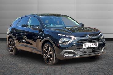 SPOTICAR Citroën C4 E-c4 50kwh Shine Plus Auto 5dr (7.4kw Charger) Used Car - Hatchback Electric Black - Peterborough - 1200623486_1