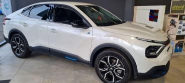 SPOTICAR Citroën C4 X E-c4 X 50kwh Shine Fastback Auto 4dr (7.4kw Charger) Used Car - Suv Electric White - Ashington - 1200516800_1