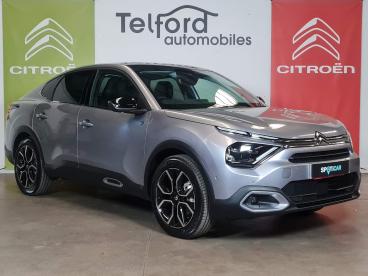 SPOTICAR Citroën C4 X E-c4 X 50kwh Shine Plus Fastback Auto 4dr (7.4kw Charger) Used Car - Suv Electric Grey - Carlisle - 1200534419_1