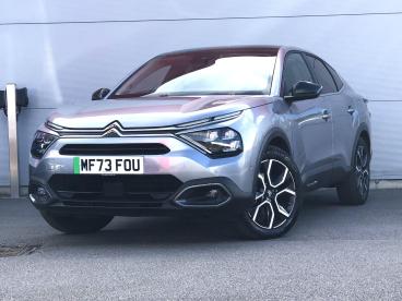 SPOTICAR Citroën C4 X E-c4 X 50kwh E-series Fastback Auto 4dr (7.4kw Charger) Used Car - Suv Electric Grey - Keighley - 1200539733_4