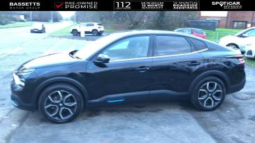 SPOTICAR Citroën C4 X E-c4 X 50kwh Shine Fastback Auto 4dr (7.4kw Charger) Used Car - Suv Electric Black - Swansea - 1200553826_5