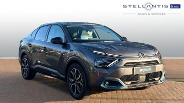 SPOTICAR Citroën C4 X E-c4 X 50kwh Shine Plus Fastback Auto 4dr (7.4kw Charger) Used Car - Suv Electric Grey - Leicester - 1200561665_1