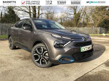 SPOTICAR Citroën C4 X E-c4 X 50kwh Shine Plus Fastback Auto 4dr (7.4kw Charger) Used Car - Suv Electric Grey - Camarthen - 1200564847_1