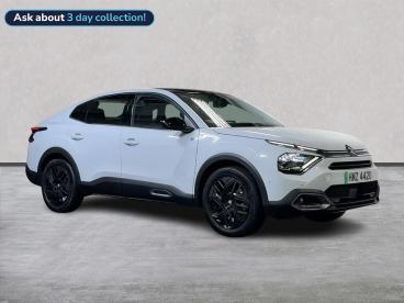 SPOTICAR Citroën C4 X E-c4 X 50kwh E-series Fastback Auto 4dr (7.4kw Charger) Used Car - Suv Electric White - Belfast - 1200566657_1