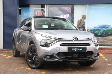 SPOTICAR Citroën C4 X E-c4 X 50kwh E-series Fastback Auto 4dr (7.4kw Charger) Used Car - Suv Electric Grey - Bulkington - 1200569855_1