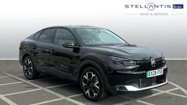 SPOTICAR Citroën C4 X E-c4 X Extended Range 54kwh Max Fastback Auto 4dr (7.4kw Used Car - Suv Electric Black - Chingford - 1200593979_1