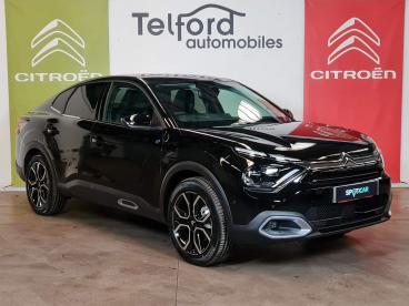 SPOTICAR Citroën C4 X E-c4 X 50kwh Max Fastback Auto 4dr (7.4kw Charger) Used Car - Suv Electric Black - Carlisle - 1200617169_2