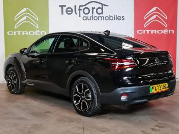 SPOTICAR Citroën C4 X E-c4 X 50kwh Max Fastback Auto 4dr (7.4kw Charger) Used Car - Suv Electric Black - Carlisle - 1200617169_3
