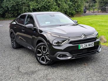 SPOTICAR Citroën C4 X E-c4 X 50kwh Max Fastback Auto 4dr (11kw Charger) Used Car - Suv Electric Black - County Antrim - 1200630261_1