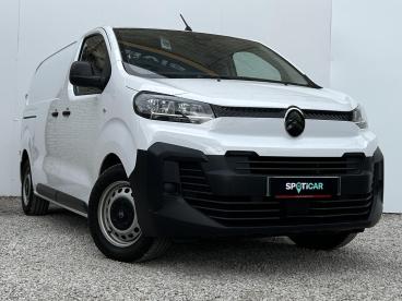 SPOTICAR Citroën Dispatch E-dispatch 75 Kwh Enterprise M Auto Mwb 6dr (7.4kw Charger) Used Car - Commercial Vehicle Electric White - Preston - 1200606335_1