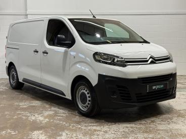 SPOTICAR Citroën Dispatch E-dispatch E 1000 75kwh Enterprise Pro M Auto Mwb 6dr (7.4kw Used Car - Commercial Vehicle Electric White - Carlisle - 1200618681_1