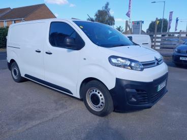 SPOTICAR Citroën Dispatch E-dispatch E 1000 75kwh Enterprise Pro M Auto Mwb 6dr (7.4kw Used Car - Commercial Vehicle Electric White - Colchester - 1200624753_1