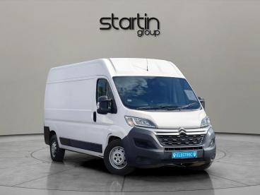 SPOTICAR Citroën Relay E-relay 35 70kwh Enterprise Auto L3 High Roof 5dr (heavy) Used Car - Commercial Vehicle Electric White - Worcester - 1200629636_1