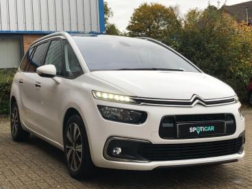 SPOTICAR Citroën C4 Grand Picasso Grand C4 Picasso 1.6 Bluehdi Flair Eat6 Euro 6 (s/s) 5dr Used Car - Mpv Diesel White - Fareham - 1200554552_5