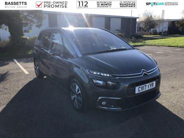 SPOTICAR Citroën C4 Grand Picasso Grand C4 Picasso 1.6 Bluehdi Flair Eat6 Euro 6 (s/s) 5dr Used Car - Mpv Diesel Grey - Bridgend - 1200555349_1