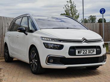 SPOTICAR Citroën C4 Grand Spacetourer Grand C4 Spacetourer 1.2 Puretech Sense Eat8 Euro 6 (s/s) 5dr Used Car - Mpv Petrol White - Maidstone - 1200529917_1