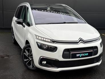 SPOTICAR Citroën C4 Grand Spacetourer Grand C4 Spacetourer 1.5 Bluehdi Shine Euro 6 (s/s) 5dr Used Car - Mpv Diesel White - Eglinton - 1200551286_1