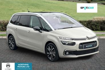 SPOTICAR Citroën C4 Grand Spacetourer Grand C4 Spacetourer 1.5 Bluehdi Shine Eat8 Euro 6 (s/s) 5dr Used Car - Mpv Diesel Beige - Worthing - 1200552397_1