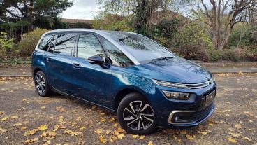 SPOTICAR Citroën C4 Grand Spacetourer Grand C4 Spacetourer 1.5 Bluehdi Shine Eat8 Euro 6 (s/s) 5dr Used Car - Mpv Diesel Blue - Dartford - 1200553141_1