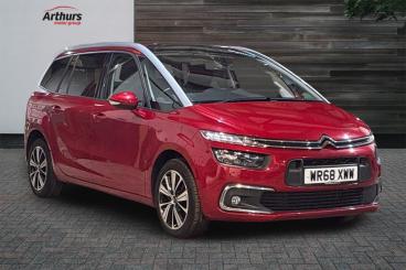 SPOTICAR Citroën C4 Grand Spacetourer Grand C4 Spacetourer 1.2 Puretech Feel Euro 6 (s/s) 5dr Used Car - Mpv Petrol Red - Oswestry - 1200557987_1