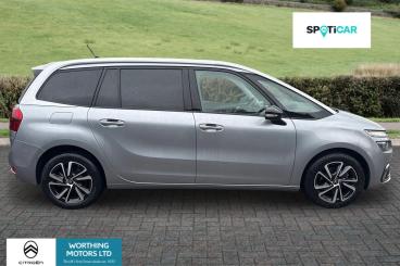 SPOTICAR Citroën C4 Grand Spacetourer Grand C4 Spacetourer 1.2 Puretech Sense Eat8 Euro 6 (s/s) 5dr Used Car - Mpv Petrol Grey - Worthing - 1200562933_2